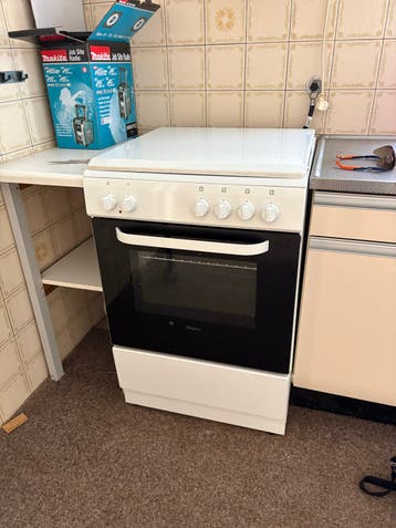 Pelgrim Gastoestel met Oven - 4 Kookzones