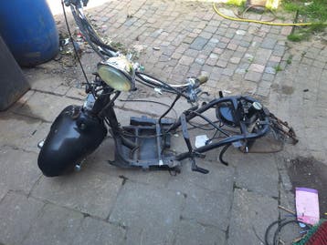 Scooterframe met papieren - Fosti FT50QT-E