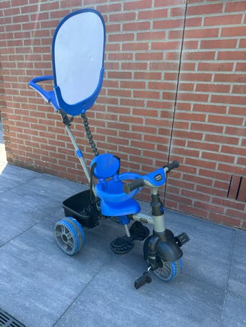 Driewieler met duwstang - Little Tikes