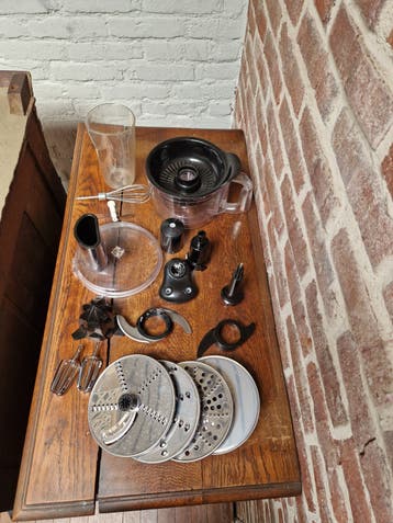 Diverse keukenmachine onderdelen en accessoires