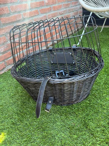 Fietsmand voor hond met stuurbevestiging
