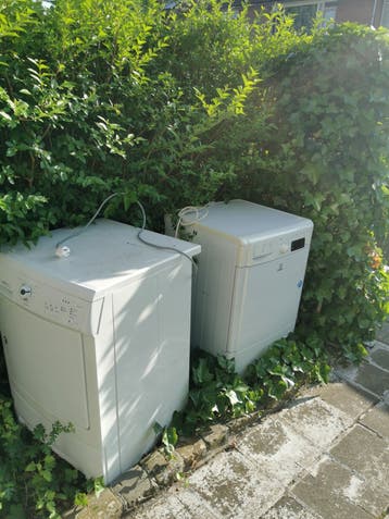 Gratis wasmachine en droger