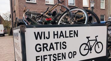 Oude of kapotte fietsen gezocht – direct opgehaald