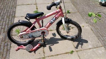 Gratis kinderfiets met zijwieltjes