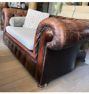 Chesterfield bankstel: 3-zits en 2-zits bank