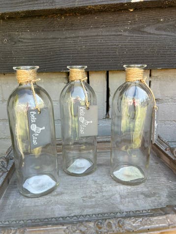 Partij vaasjes met leuke details