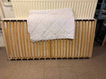 GRATIS: matras, lattenbodem en dekbed