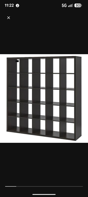 Gratis IKEA Kallax kast 5x5 (25 vakken)