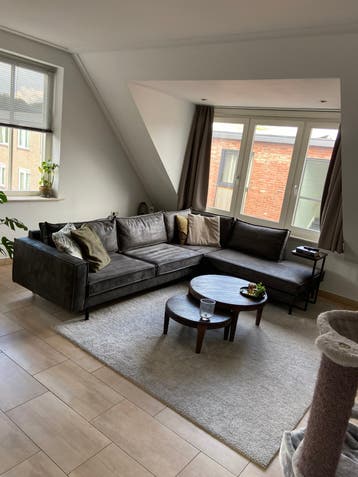 Hoekbank antraciet NOUS living lexington