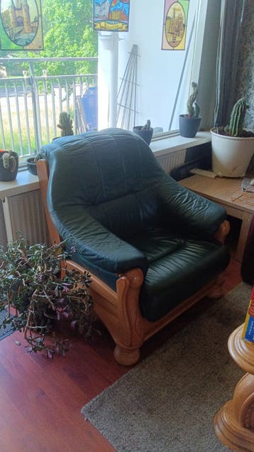 Fauteuil 90x90 cm gratis ophalen zondag 31-5