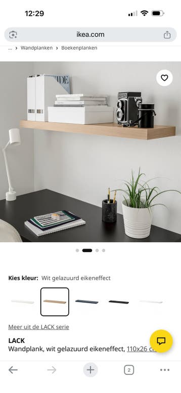 2 IKEA hangplankjes