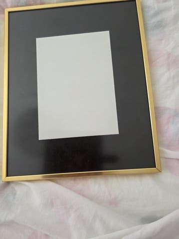 Mooie fotolijst goudkleurig