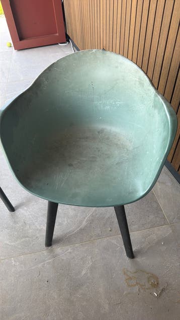 6 tuinstoelen