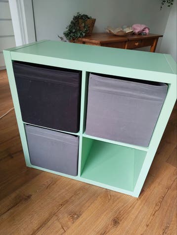 Kallax Kast IKEA - Lichtgroen 2x2 vakken