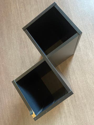 Gratis op te halen: cd-schapjes voor in ikea kallax kast