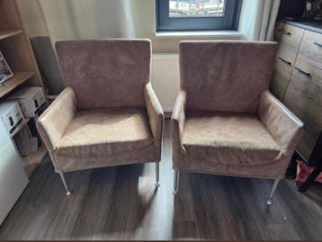 Set van 2 comfortabele fauteuils GRATIS