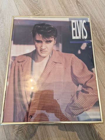 Elvis Presley A3 poster met lijst