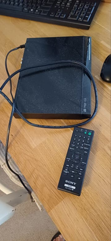 DVD speler Sony kapot.