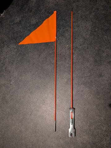 Oranje fietsvlag kinderen