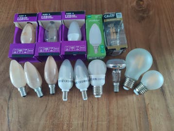 Led en spaarlampen