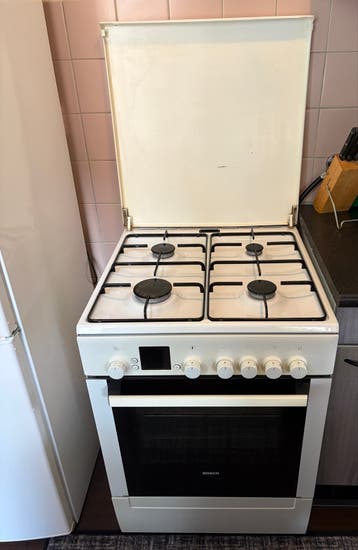 Bosch gasfornuis met oven