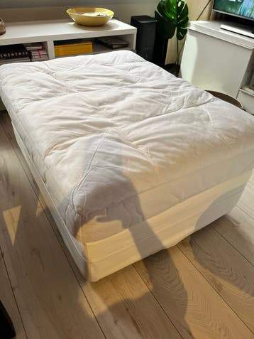 Ikea Grönlid voetenbank - prima staat, nieuwe hoes nodig