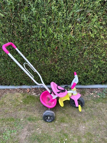 Smoby driewieler roze