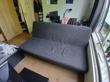 Slaapbank - 125x200 cm - Diepe zit