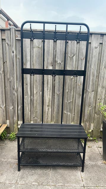 Ikea nipåsen kapstok met bankje