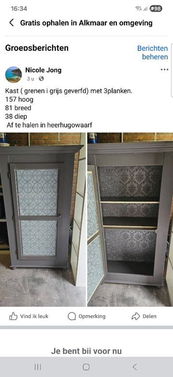 Kast woonkamer