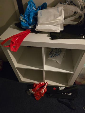 Kallax kast wit met 4 vakken