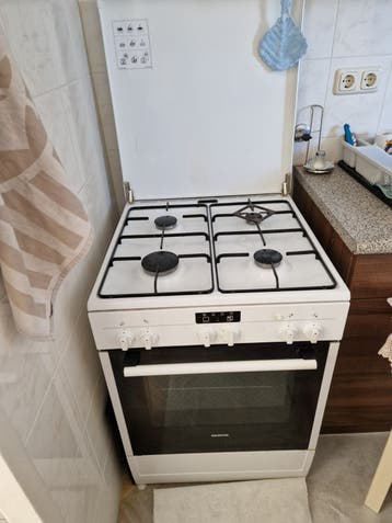 Siemens oven/gasfornuis op gas