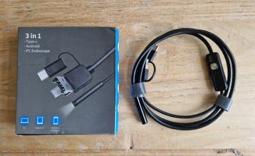 GRATIS: USB-C Endoscoop voor Android