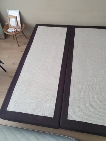 2 persoons boxspring bed zonder matrassen
