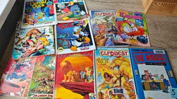 Stapel stripboeken/boeken gratis ophalen