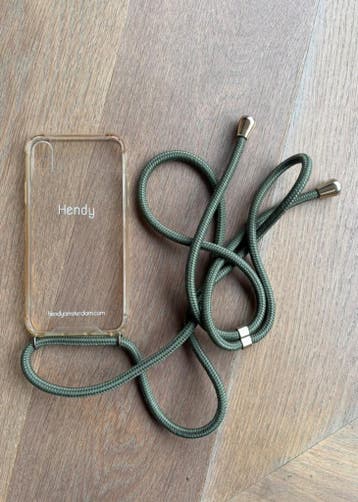 Hendy | iPhone XS hoesje | Met draagkoord