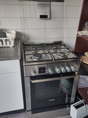 Gasfornuis met oven