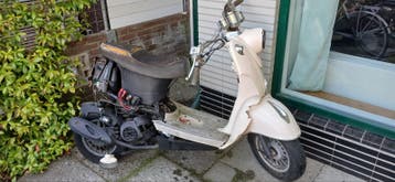 Gratis scooter op te halen.