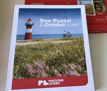 Postcode Loterij Doe FIETSROUTE NL BOEK  2026 NIEUW