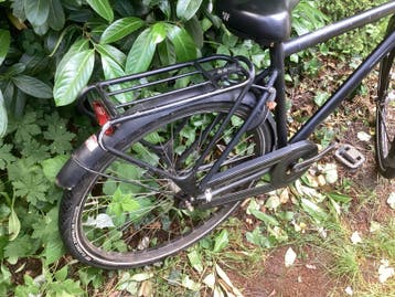 Cortina fiets voor onderdelen - trappers en as kapot