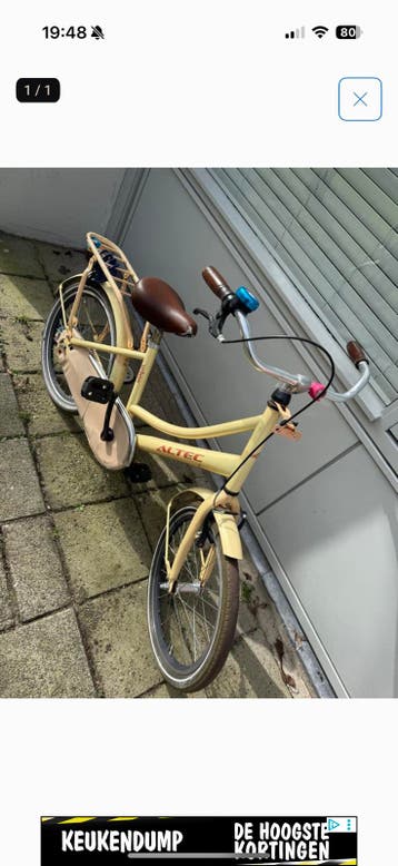 Kinderfiets 20 inch