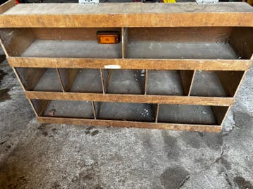 Vakkenkastje. Handig voor bijv klusspulletjes