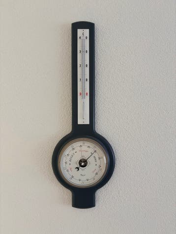 Vintage Barometer en Thermometer - Mooi en Functioneel