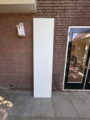 Gratis 2x Witte deurpaneel / meubelpaneel 250x60x1,8cm