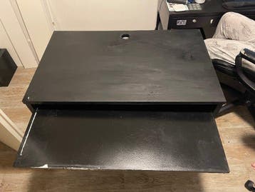 Small Black Desk