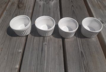 Mini soufflé schaaltjes (ovenbakjes)