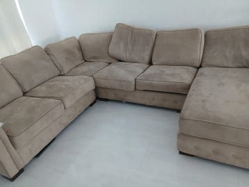 Beige u bank GRATIS OPHALEN