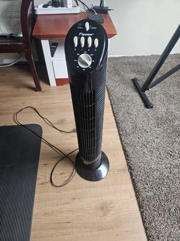 Bestron Torenventilator - Zwart