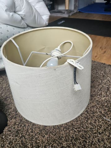 Lampenkap met lamp
