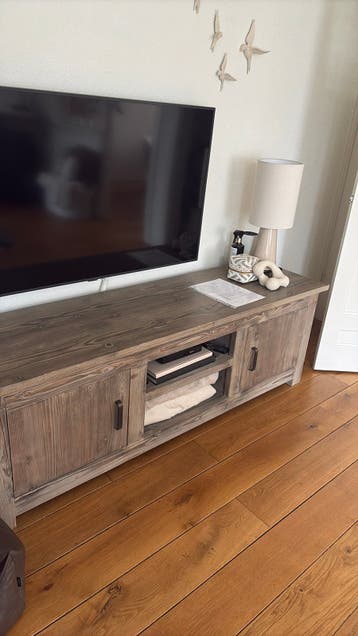 Houten tv meubel